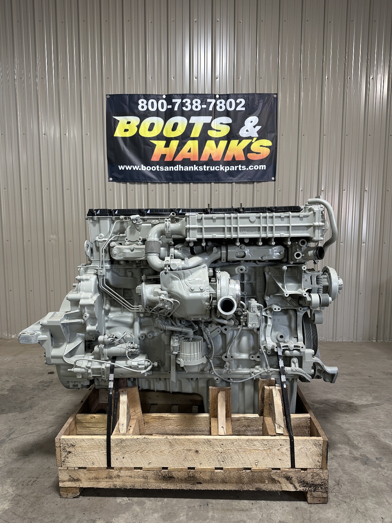 USED 2012 DETROIT DD13 COMPLETE ENGINE TRUCK PARTS #2006