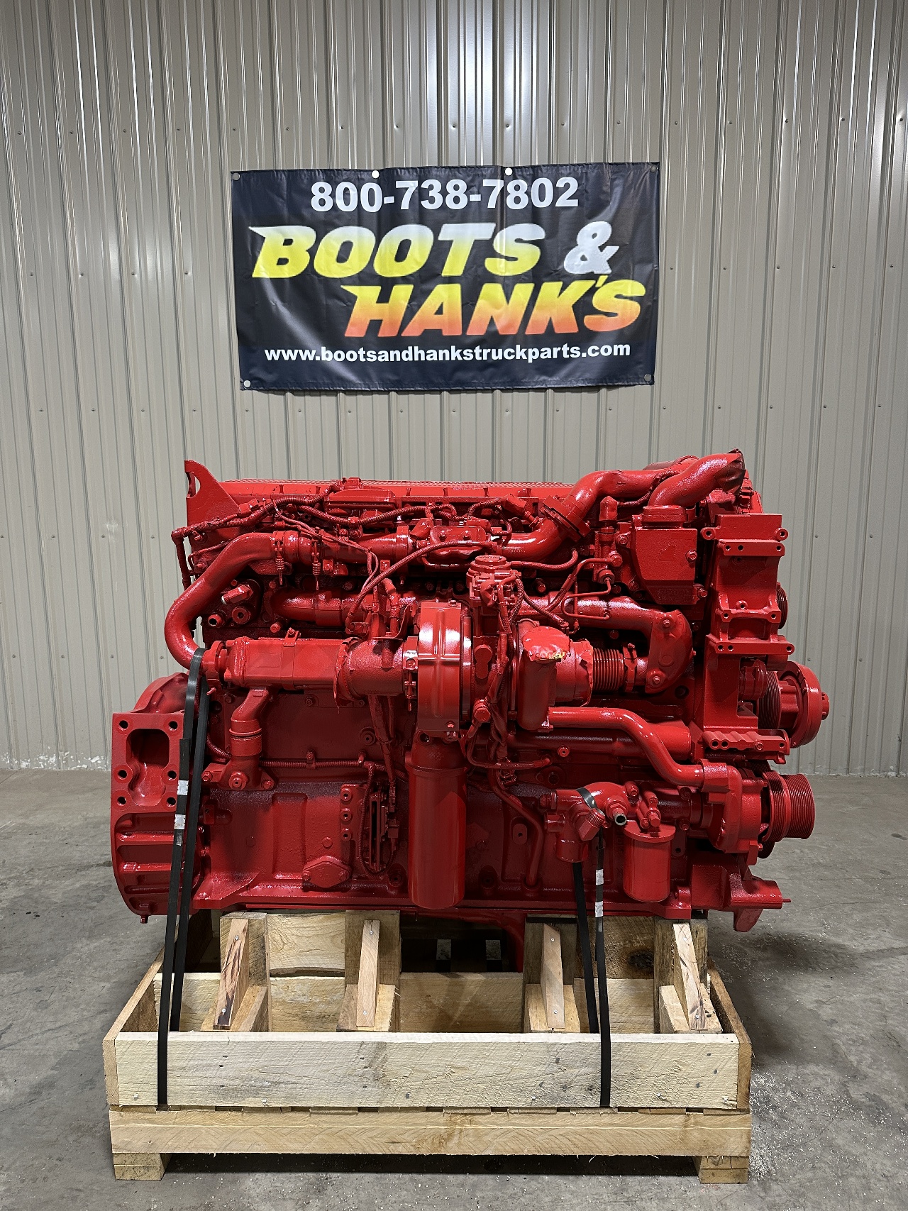 USED 2014 CUMMINS ISX15 COMPLETE ENGINE TRUCK PARTS #2012