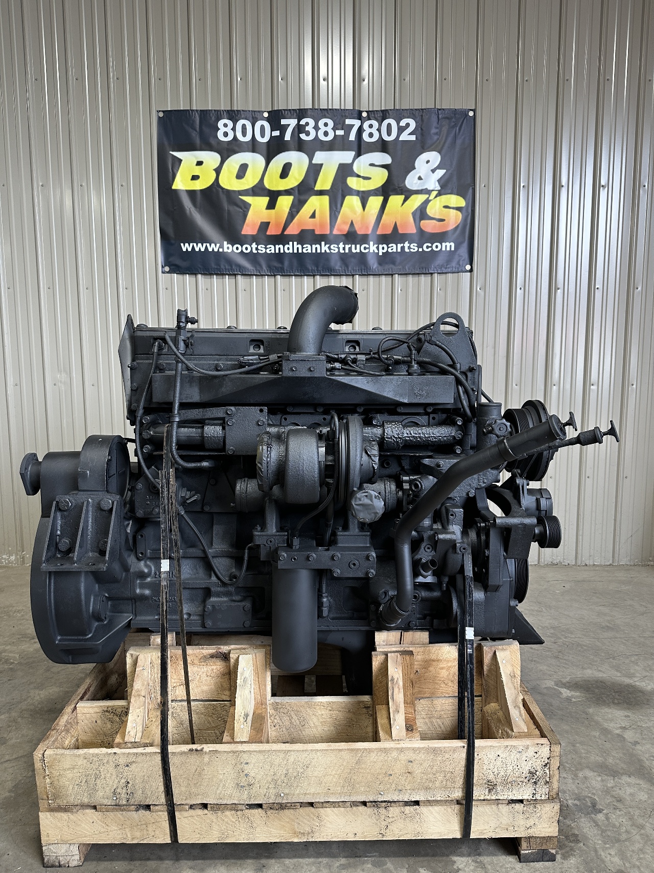 2000 CUMMINS ISM Complete Engine #2076