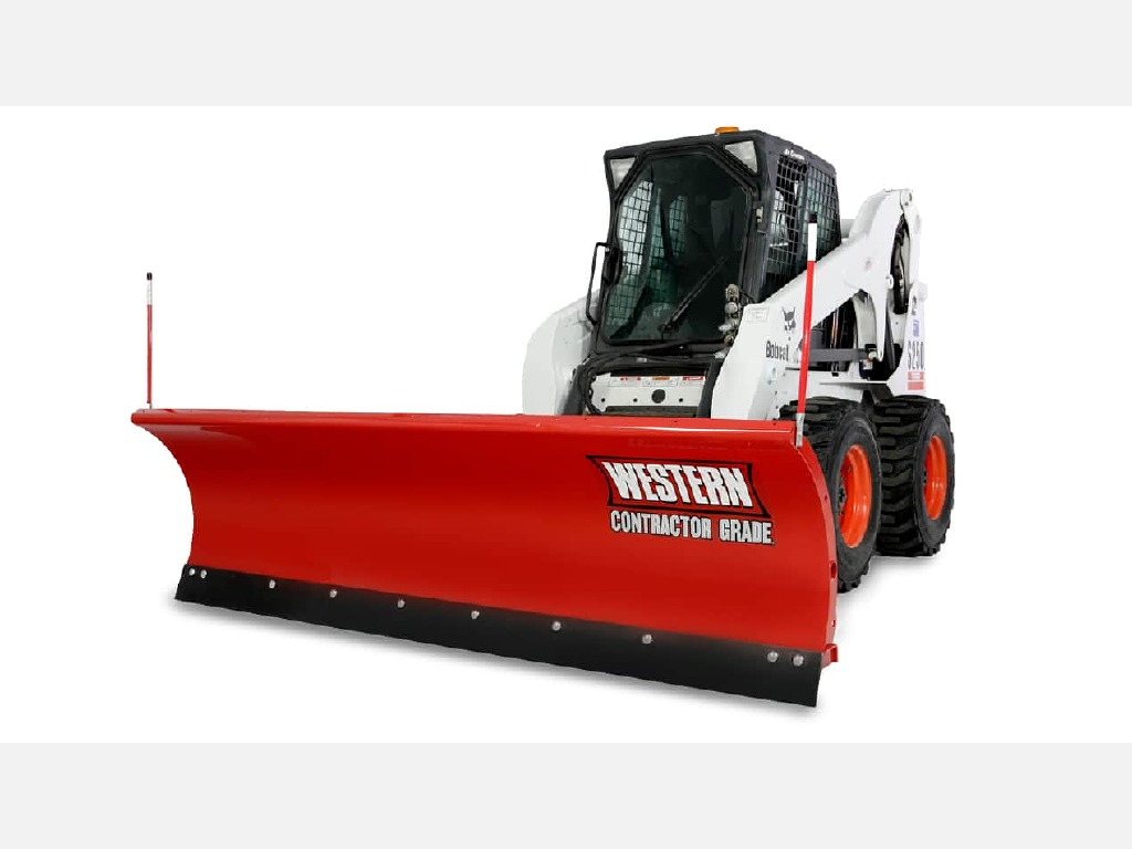 WESTERN 75220 SKIDSTEER SNOW PLOW FOR SALE 1063