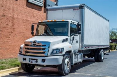 USED 2016 HINO 268A BOX VAN TRUCK #$vid