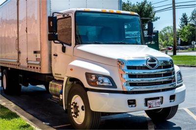 USED 2016 HINO 268A BOX VAN TRUCK #$vid