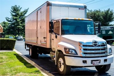 USED 2016 HINO 268A BOX VAN TRUCK #$vid