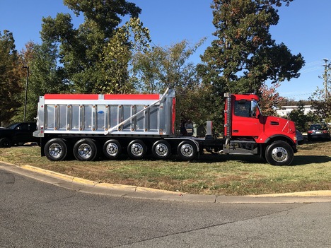 NEW 2021 VOLVO VHD64F300 DUMP TRUCK #$vid