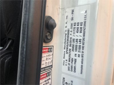 USED 2017 HINO 338 REEFER TRUCK #$vid