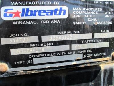 USED 2019 MACK GRANITE 64FR ROLL-OFF GARBAGE TRUCK #$vid