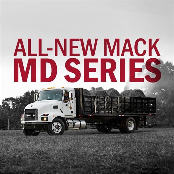 NEW 2023 MACK MD7 CAB CHASSIS TRUCK #1300