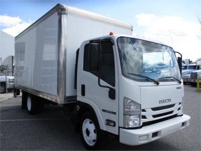 USED 2017 ISUZU NPR HD BOX VAN TRUCK #$vid