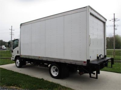 USED 2018 ISUZU NPR HD BOX VAN TRUCK #$vid