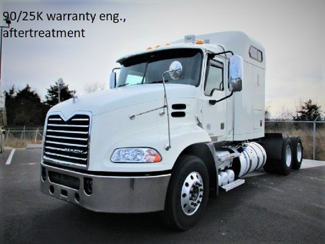 USED 2016 MACK PINNACLE CXU613 SLEEPER TRUCK #$vid