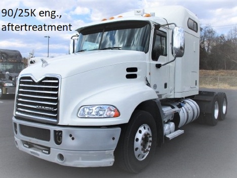 USED 2014 MACK PINNACLE CXU613 SLEEPER TRUCK #$vid