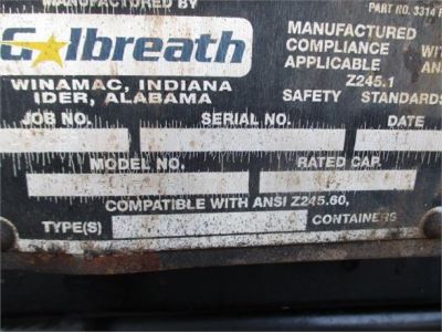 USED 2012 VOLVO VHD64B200 ROLL-OFF GARBAGE TRUCK #$vid