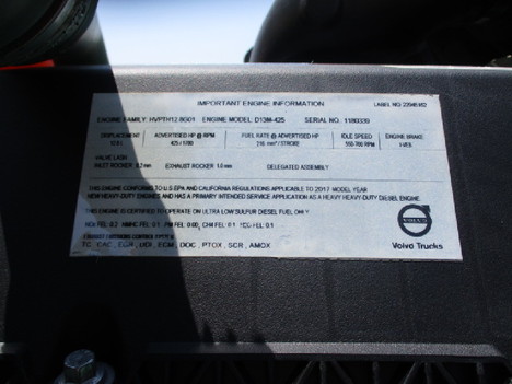 USED 2018 VOLVO VNL64T300 DAYCAB TRUCK #$vid