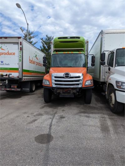 USED 2017 HINO 268 CAB CHASSIS TRUCK #1380-1 USED 2017 HINO 268 CAB CHASSIS TRUCK #1380-1