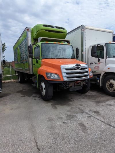 USED 2017 HINO 268 CAB CHASSIS TRUCK #1380-2 USED 2017 HINO 268 CAB CHASSIS TRUCK #1380-2
