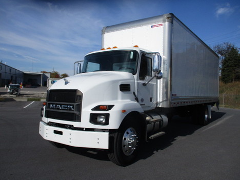 USED 2021 MACK MD6 BOX VAN TRUCK #$vid