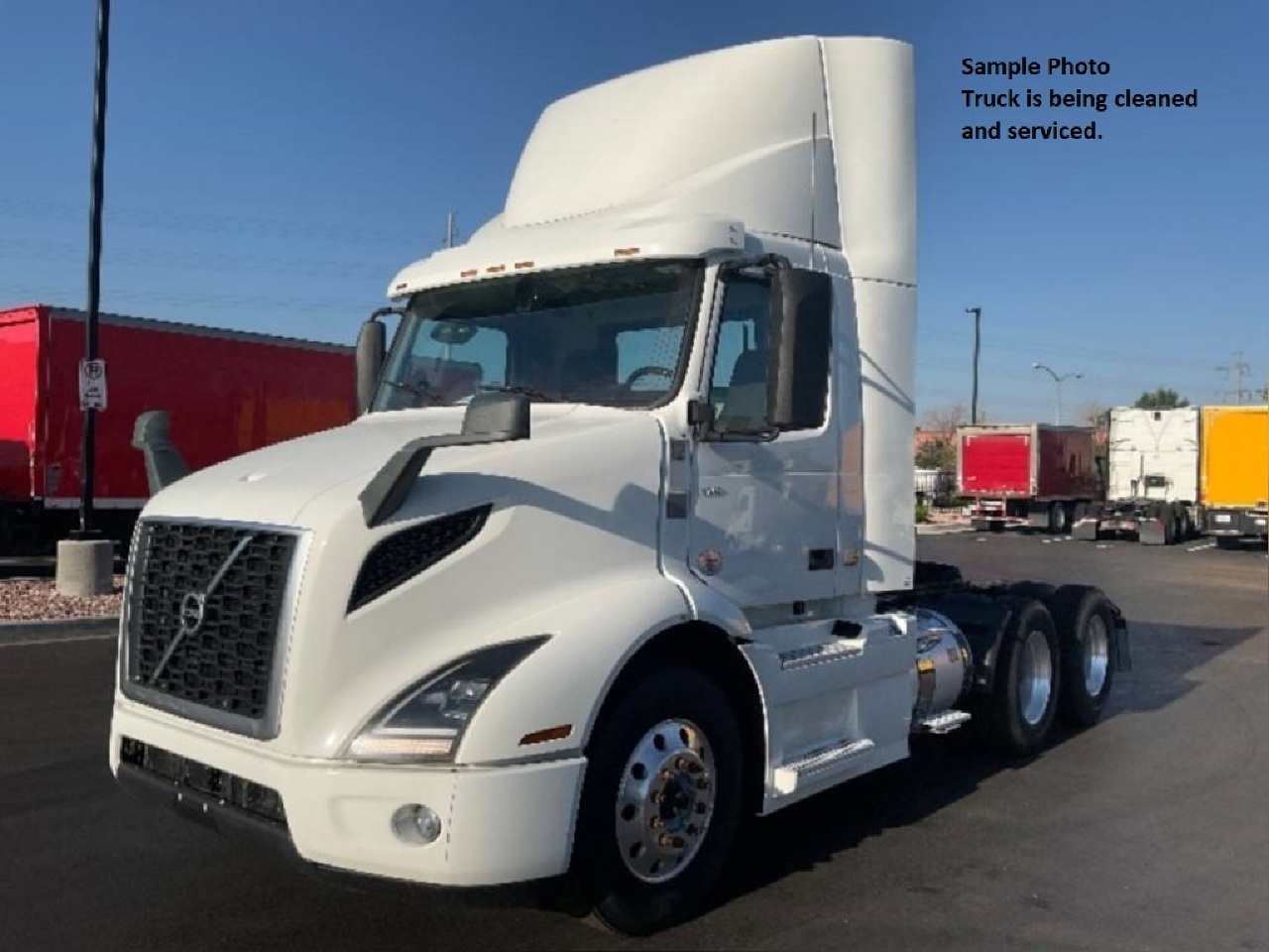 USED 2019 VOLVO VNR64T300 TANDEM AXLE DAYCAB TRUCK #1422