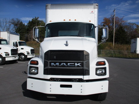 USED 2021 MACK MD6 BOX VAN TRUCK #$vid