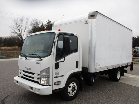 USED 2016 ISUZU NPR HD BOX VAN TRUCK #$vid
