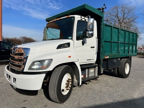 USED 2020 HINO 268A BOX DUMP TRUCK #$vid