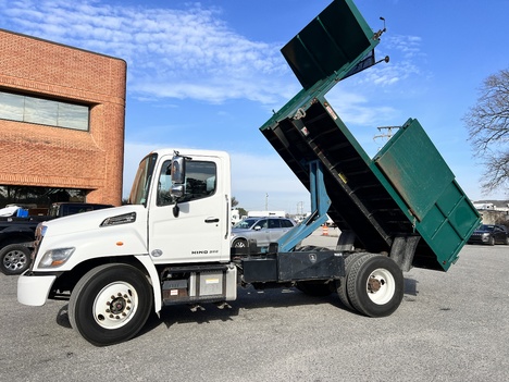 USED 2020 HINO 268A BOX DUMP TRUCK #$vid