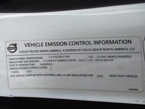USED 2020 VOLVO VNR64T300 DAYCAB TRUCK #$vid