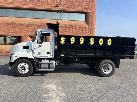 USED 2023 MACK MD6 S/A STEEL DUMP TRUCK #$vid