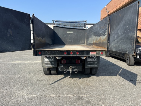 USED 2023 MACK MD6 S/A STEEL DUMP TRUCK #$vid