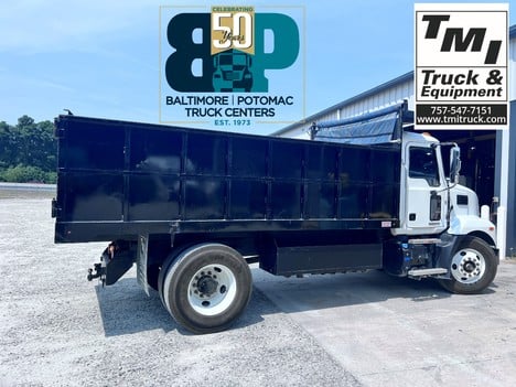 USED 2023 MACK MD6 S/A STEEL DUMP TRUCK #$vid
