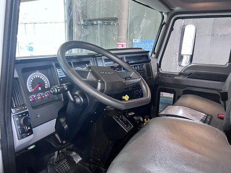 USED 2023 MACK MD6 S/A STEEL DUMP TRUCK #$vid