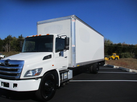 USED 2018 HINO 268A BOX VAN TRUCK #$vid