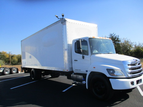 USED 2018 HINO 268A BOX VAN TRUCK #$vid