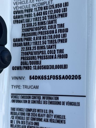 NEW 2025 ISUZU FTR BOX VAN TRUCK #$vid