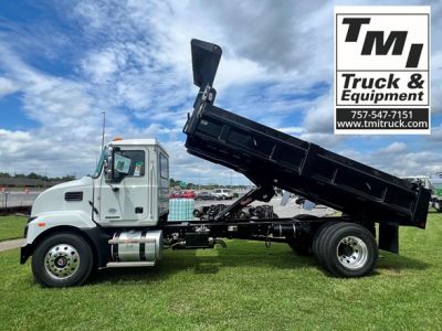 NEW 2025 MACK MD6 FLATBED DUMP TRUCK #$vid