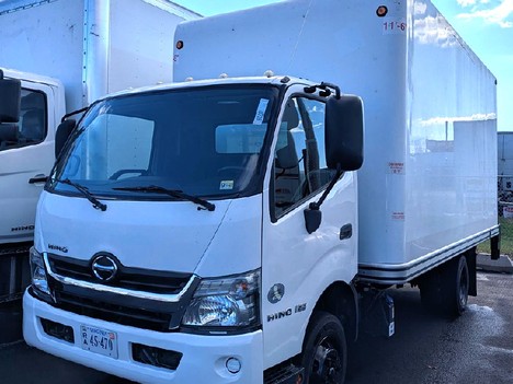 USED 2020 HINO 155 BOX VAN TRUCK #$vid