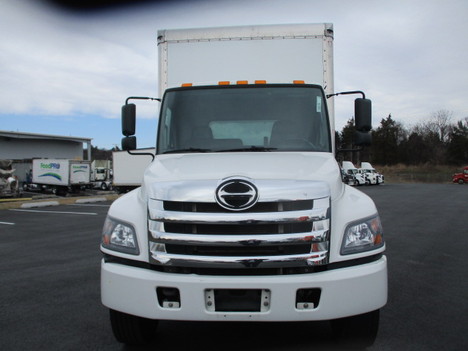 USED 2019 HINO 268A BOX VAN TRUCK #$vid