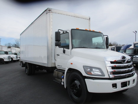 USED 2019 HINO 268A BOX VAN TRUCK #$vid