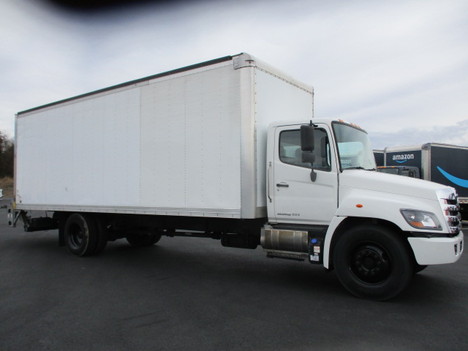 USED 2019 HINO 268A BOX VAN TRUCK #$vid