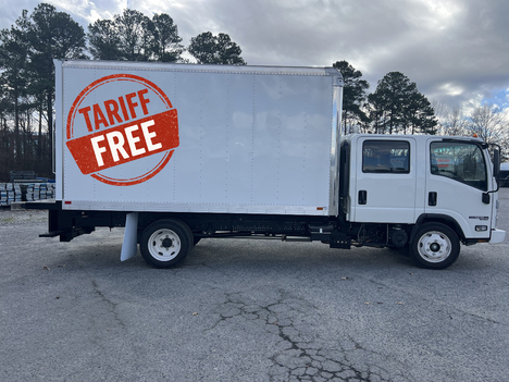 NEW ISUZU NRR GAS BOX VAN TRUCK #$vid