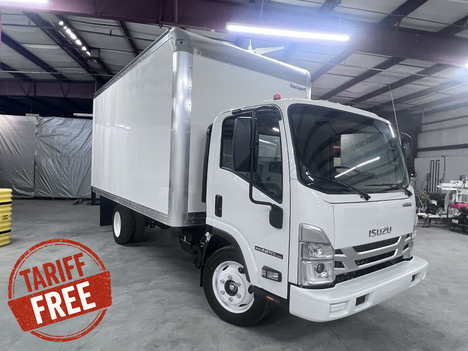 NEW 2025 ISUZU NPR HD GAS BOX VAN TRUCK #$vid