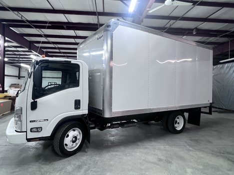 NEW 2025 ISUZU NPR HD GAS BOX VAN TRUCK #$vid
