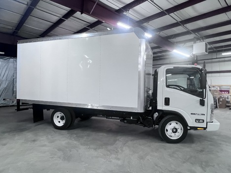 NEW 2025 ISUZU NPR HD GAS BOX VAN TRUCK #$vid