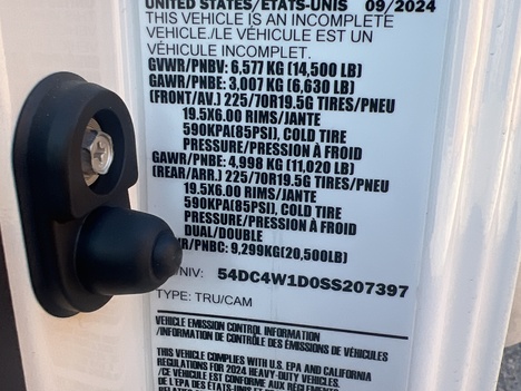 NEW 2025 ISUZU NPR HD GAS BOX VAN TRUCK #$vid