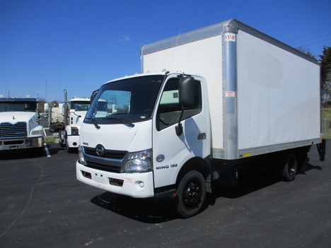 USED 2020 HINO 155 BOX VAN TRUCK #$vid