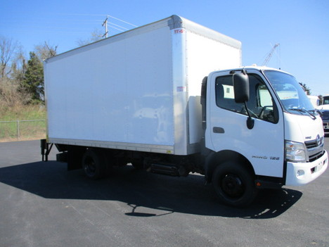 USED 2020 HINO 155 BOX VAN TRUCK #$vid