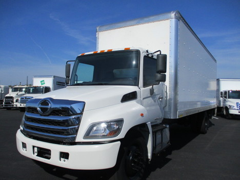 USED 2021 HINO L6 BOX VAN TRUCK #$vid