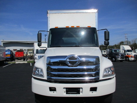 USED 2021 HINO L6 BOX VAN TRUCK #$vid