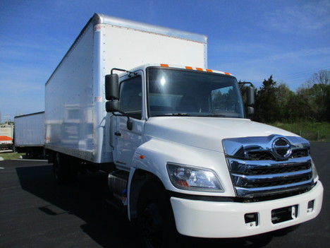 USED 2021 HINO L6 BOX VAN TRUCK #$vid