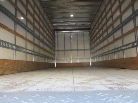 USED 2021 HINO L6 BOX VAN TRUCK #$vid
