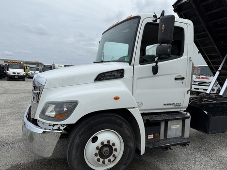 USED 2020 HINO 268A S/A STEEL DUMP TRUCK #$vid